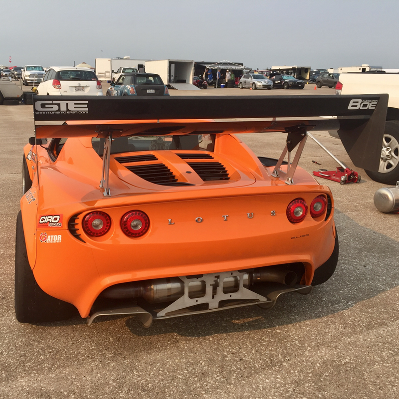 While this wing looks enormous, it actually isn’t that crazy, it’s just proportionally large. A GTR you’ll see further down had a much bigger wing